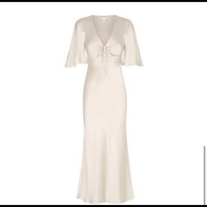 Shona Joy Silk white Dress